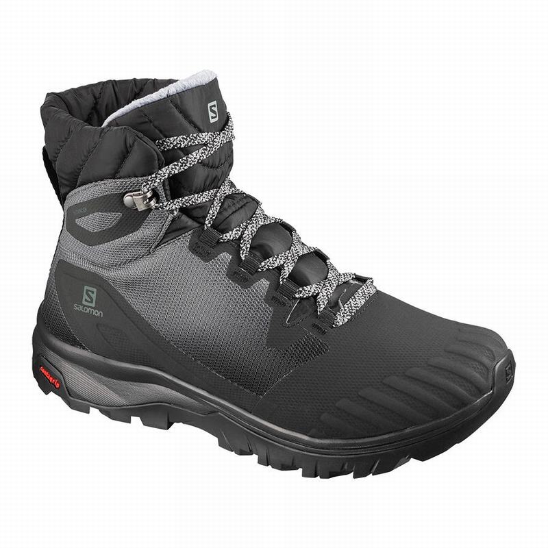 SALOMON VAYA BLAZE THINSULATE™ CLIMASALOMON™ WATERPROOF Philippines - Women's Winter Boots - Black |